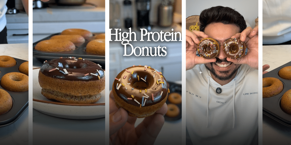 Easy Eggless High-Protein Donuts Recipe (No Maida, No Sugar,&nbsp;Baked!)